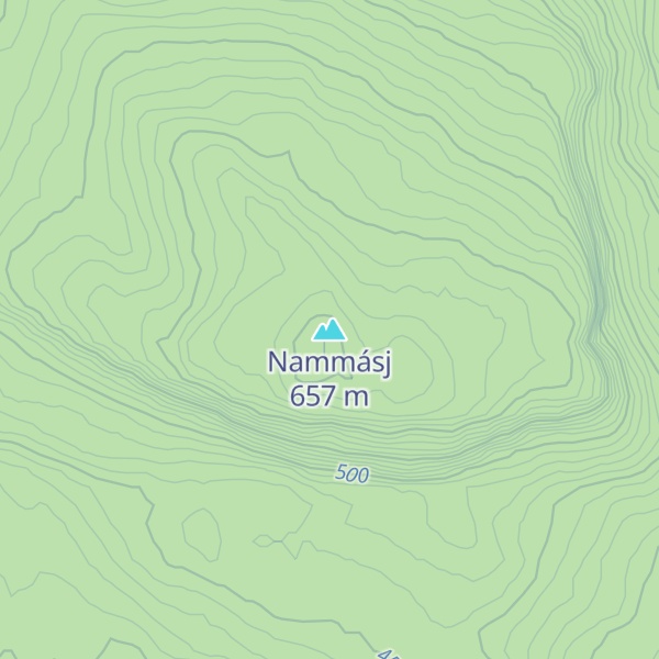 Map of Nammásj