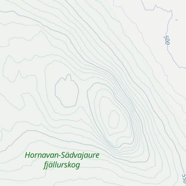 Map of Tjievletjåhkkå