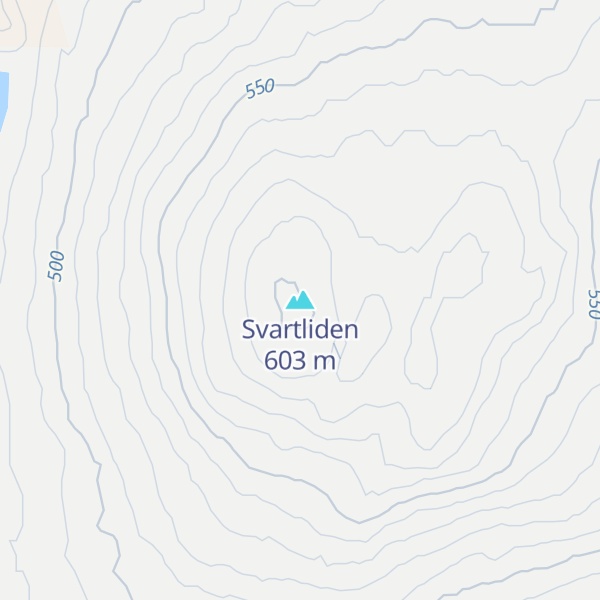 Map of Svartliden