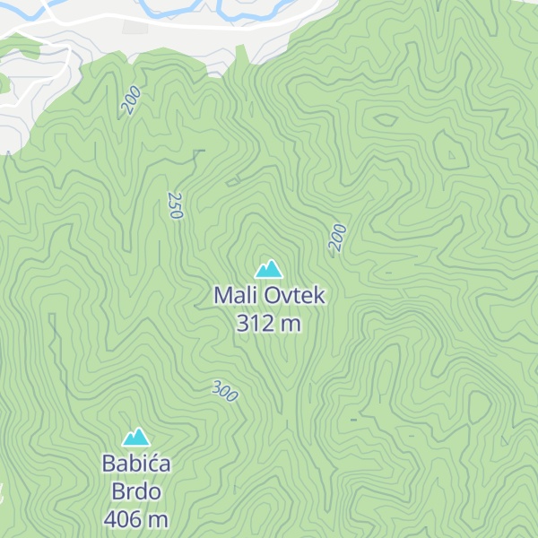Map of Mali Ovtek
