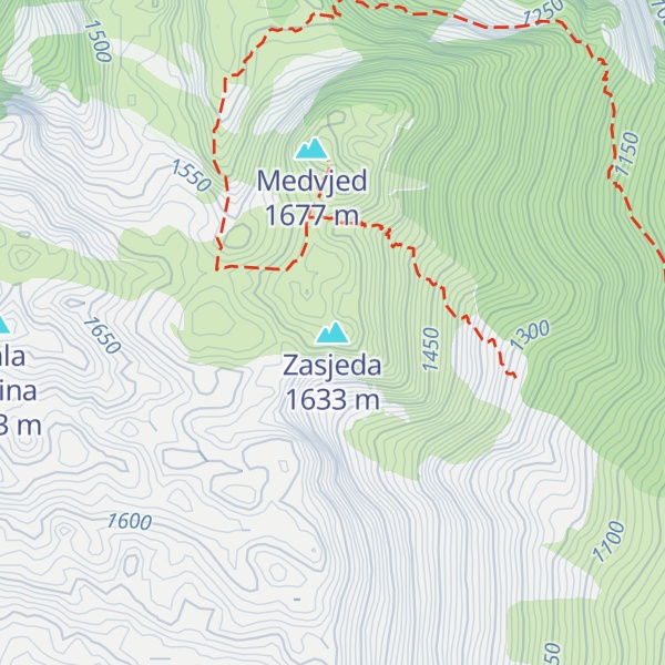 Map of Zasjeda