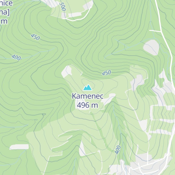 Map of Kamenec