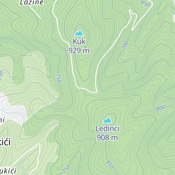 Map of Planinarski dom