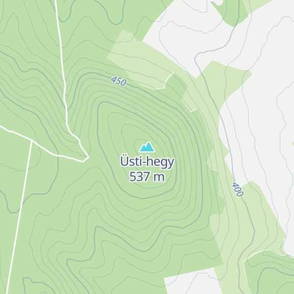 Map of Üsti-hegy