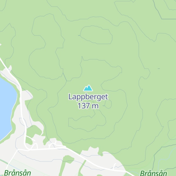 Map of Lappberget