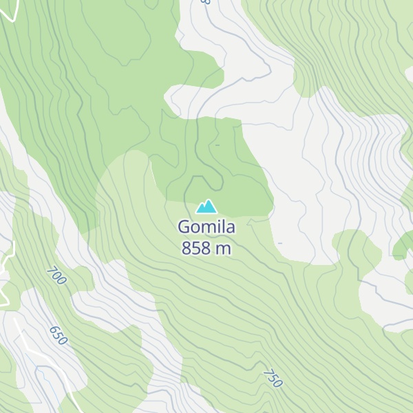 Map of Gomila