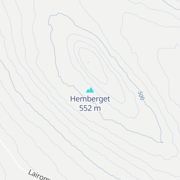 Map of Hemberget