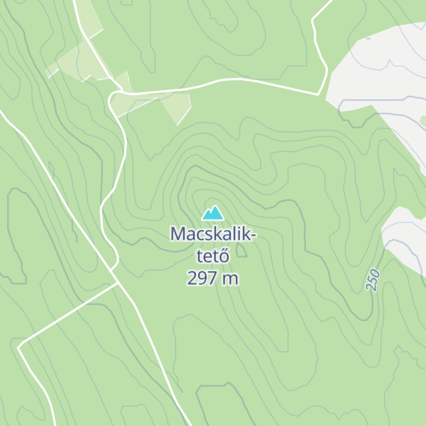 Map of Macskalik-tető