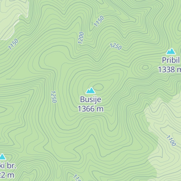 Map of Busije