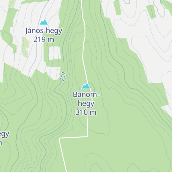 Map of Bánom-hegy