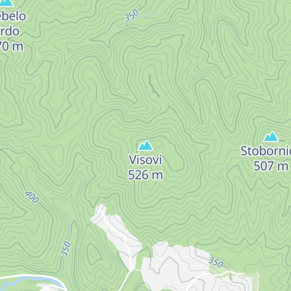 Map of Visovi