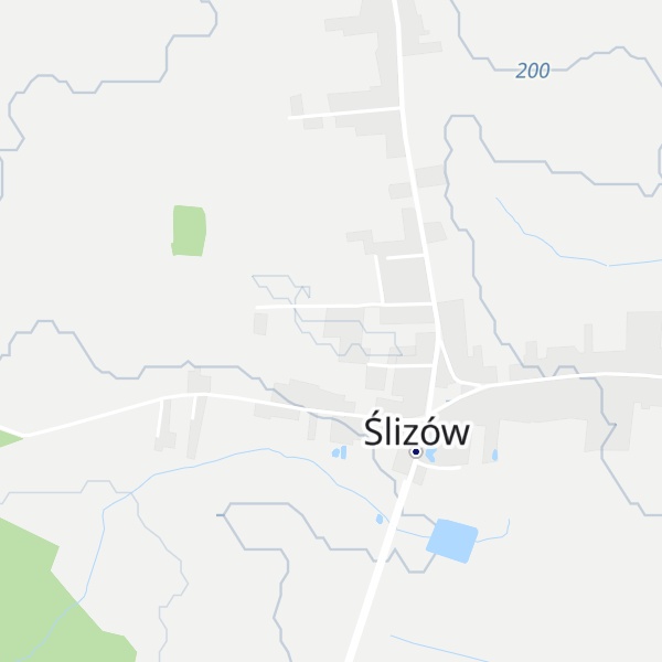 Map of Ślizowskie Wzgórza