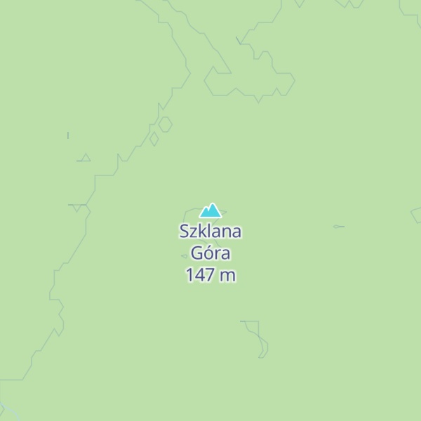 Map of Szklana Góra