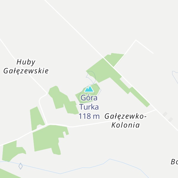 Map of Góra Turka