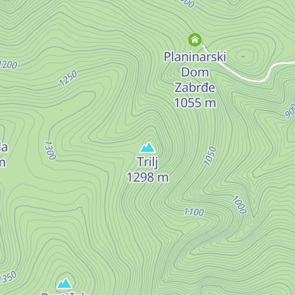Map of Trilj