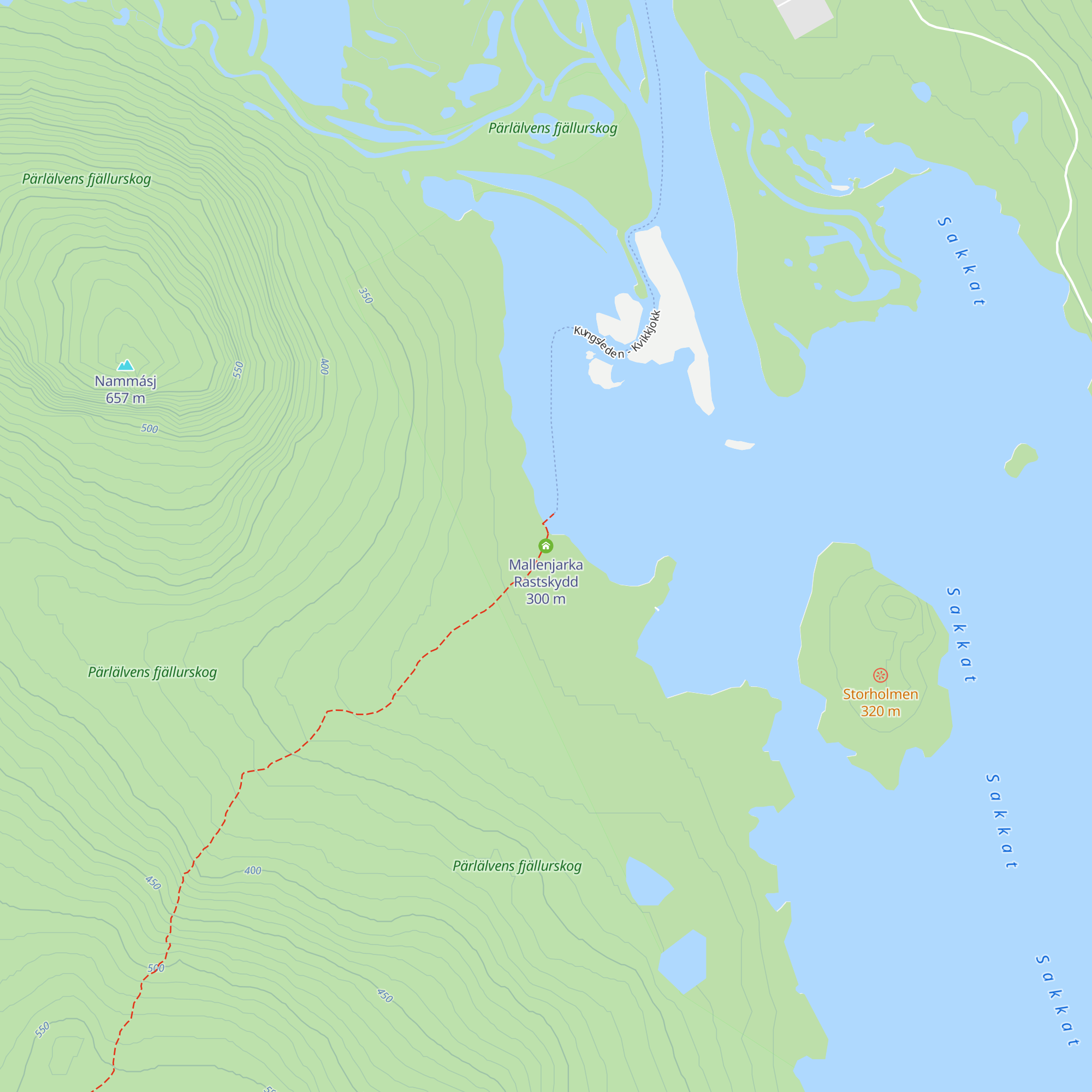 Mallenjarka Rastskydd map