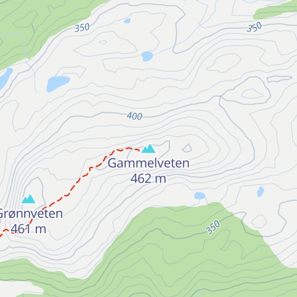 Map of Gammelveten