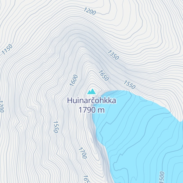 Map of Huinarčohkka