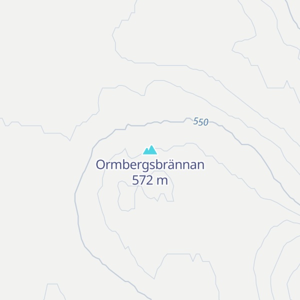 Map of Ormbergsbrännan