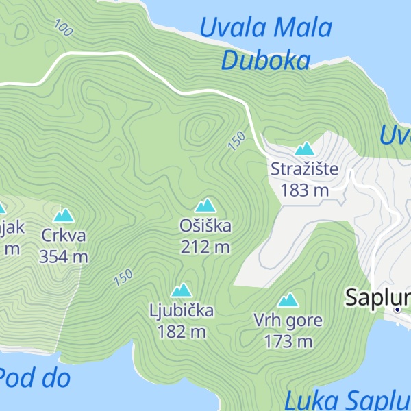 Map of Ošiška