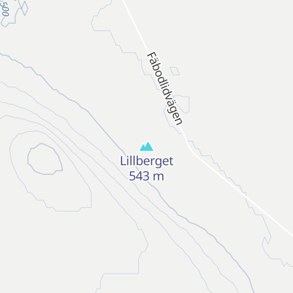 Map of Lillberget