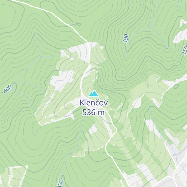 Map of Klenčov
