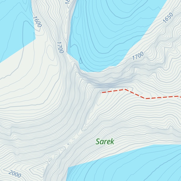 Map of Nordtoppen