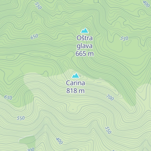 Map of Carina