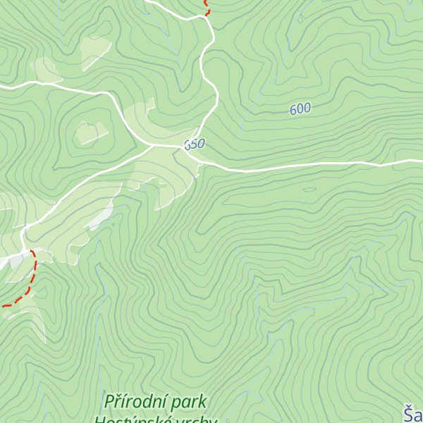Map of Bečka