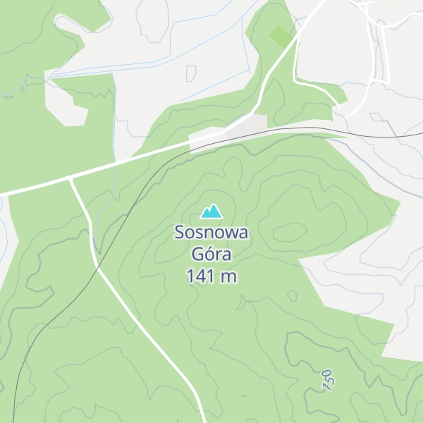 Map of Sosnowa Góra