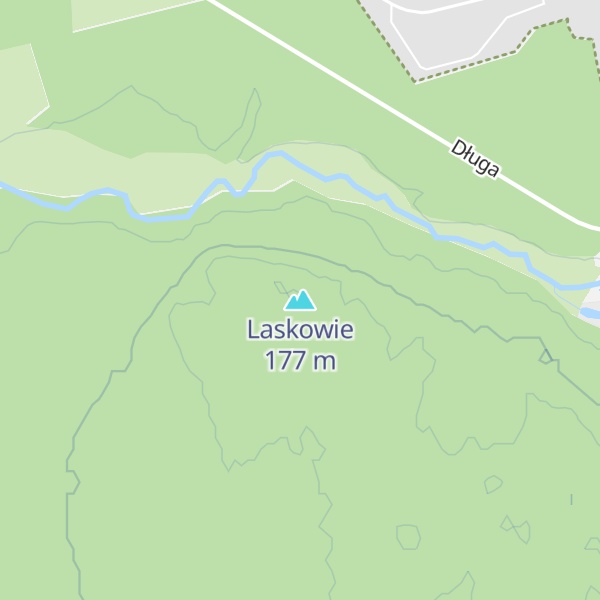 Map of Laskowie
