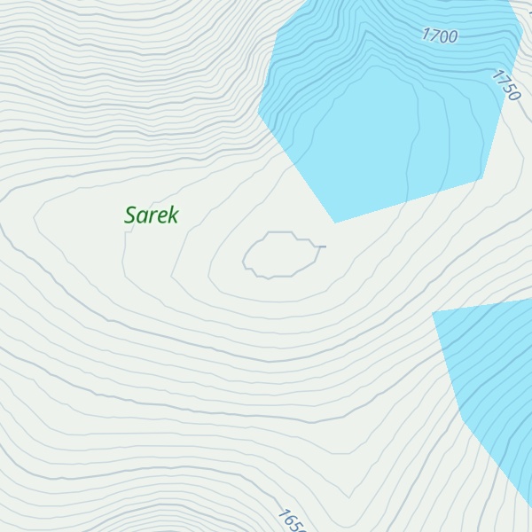 Map of Boarektjåhkkå