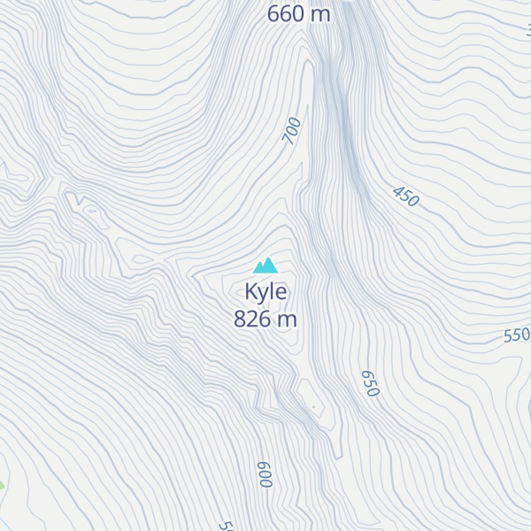 Map of Kyle