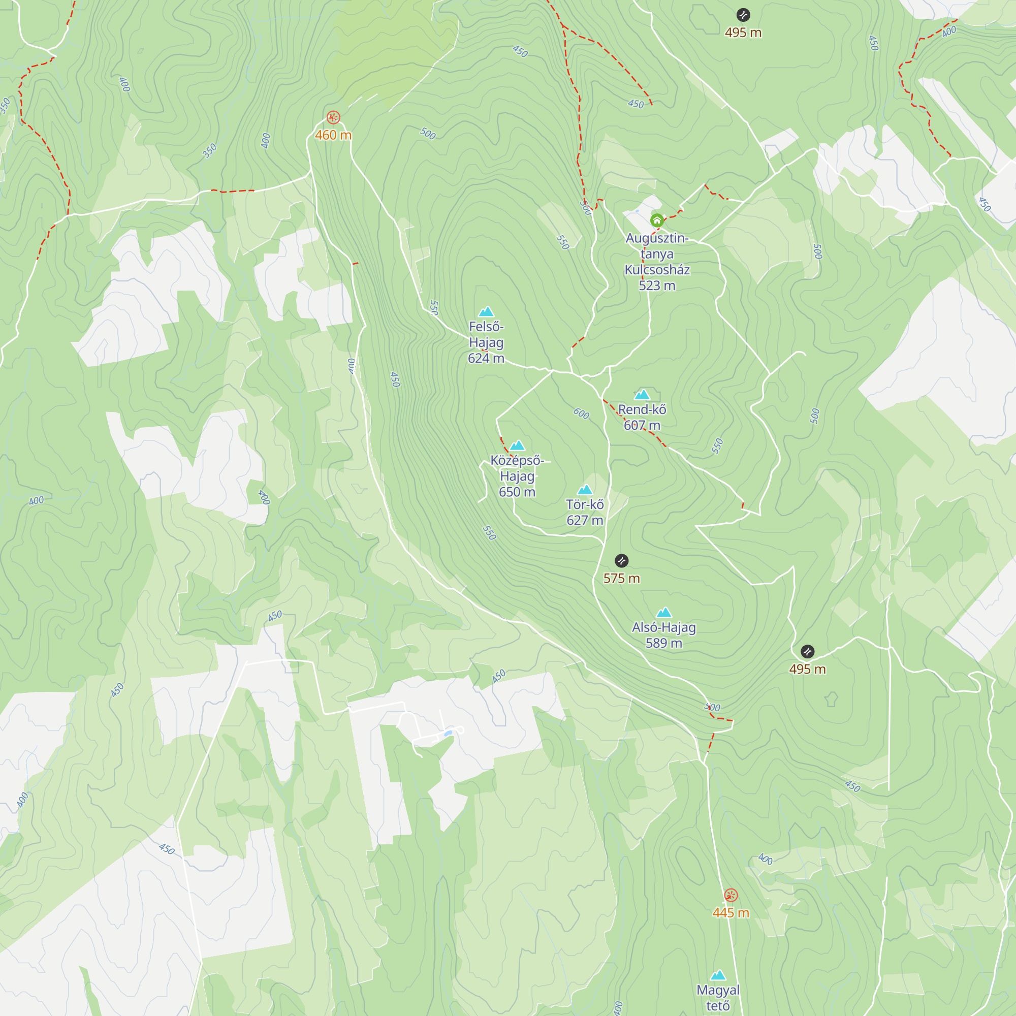 Hajagi Erdei Tábor map