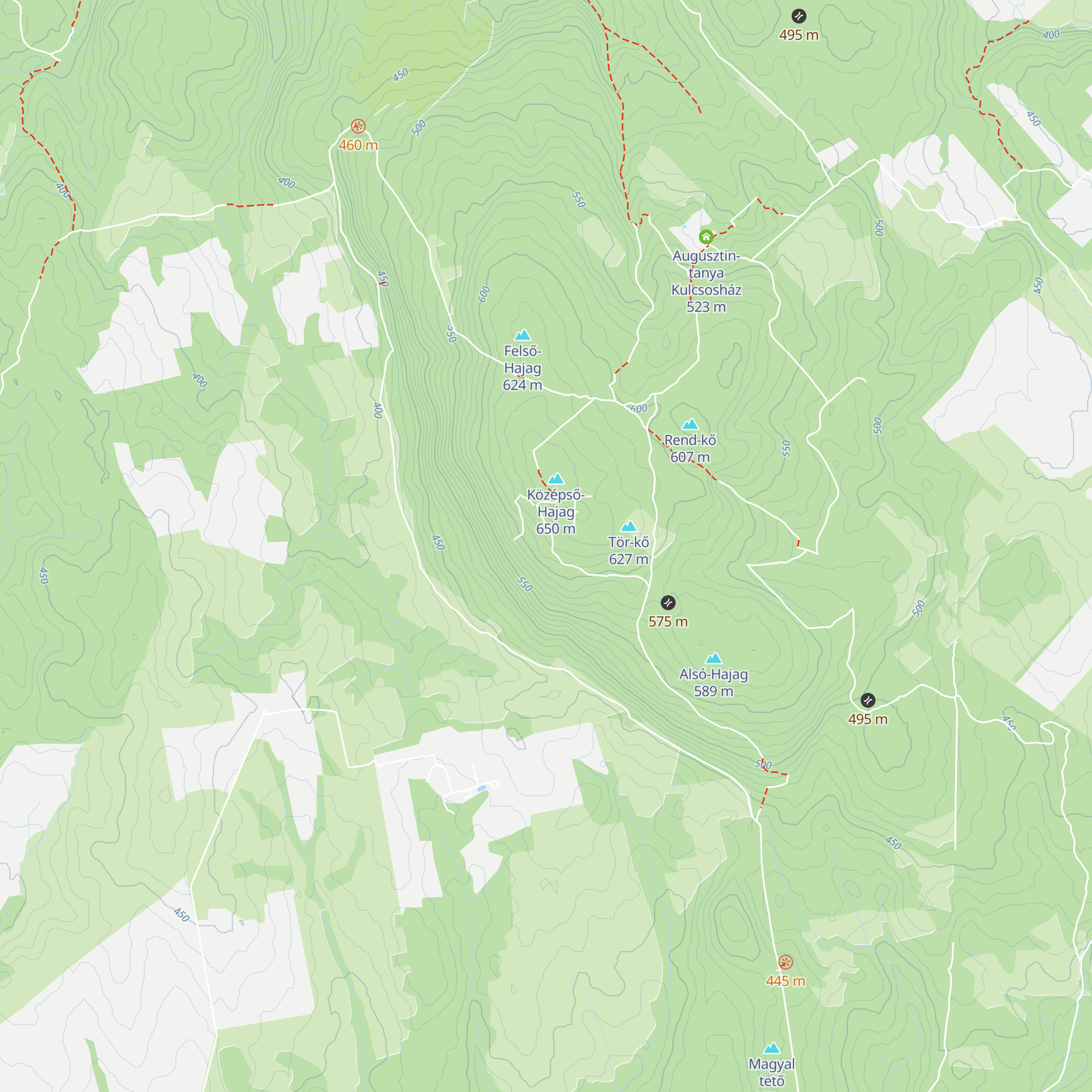 Hajagi Erdei Tábor map