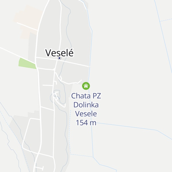 Map of Chata PZ Dolinka Vesele