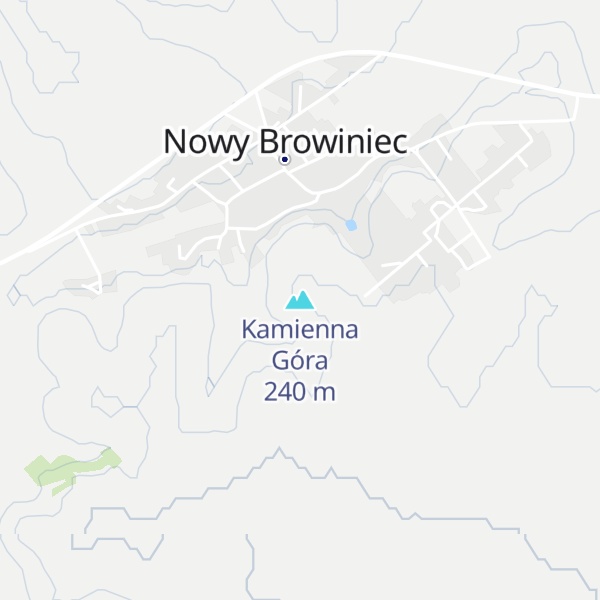 Map of Kamienna Góra