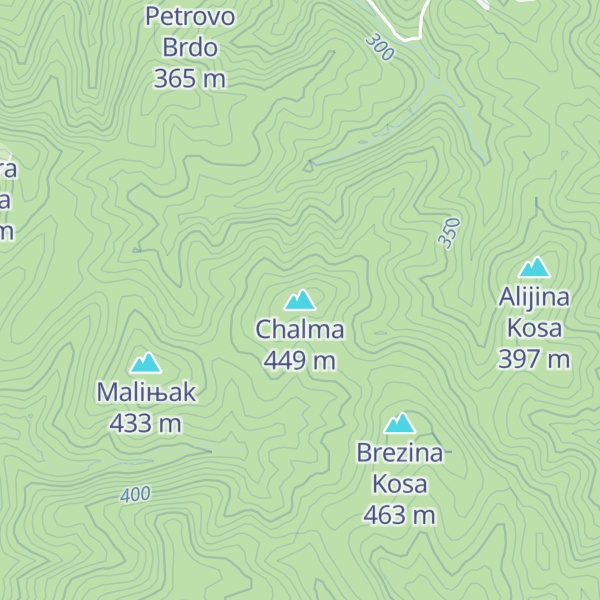 Map of Chalma