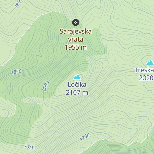 Map of Ločika
