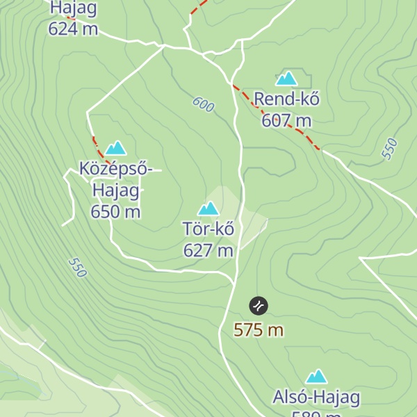 Map of Tör-kő