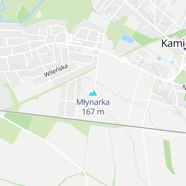 Map of Młynarka