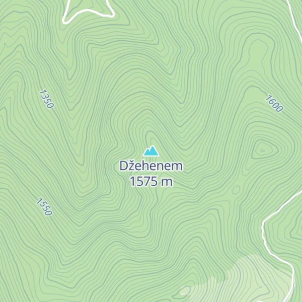 Map of Džehenem