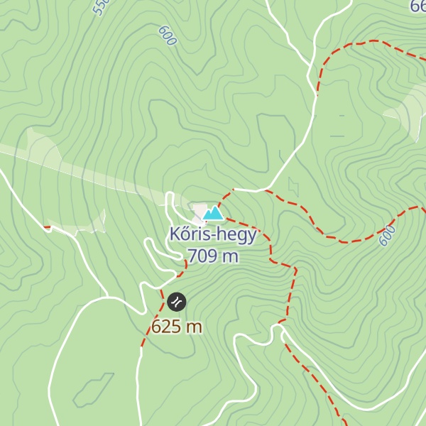 Map of Kőris-hegy