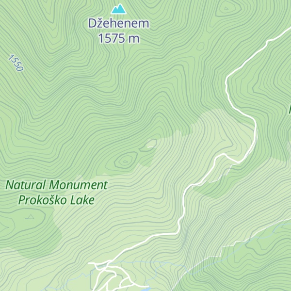 Map of Ćoso