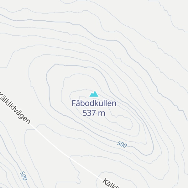 Map of Fäbodkullen