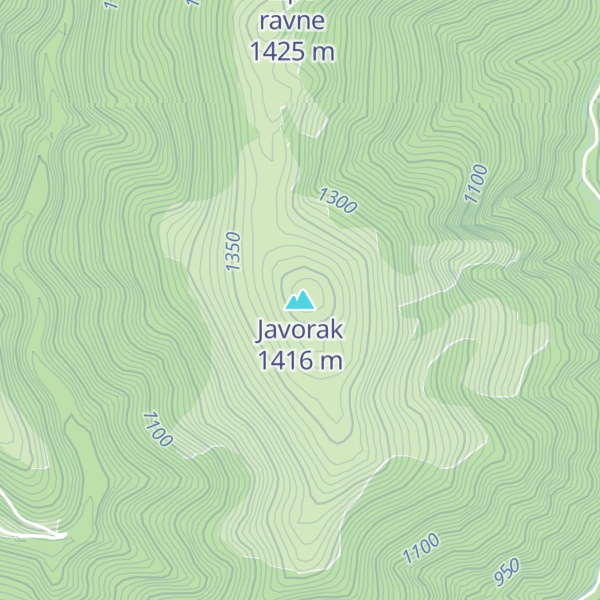 Map of Javorak
