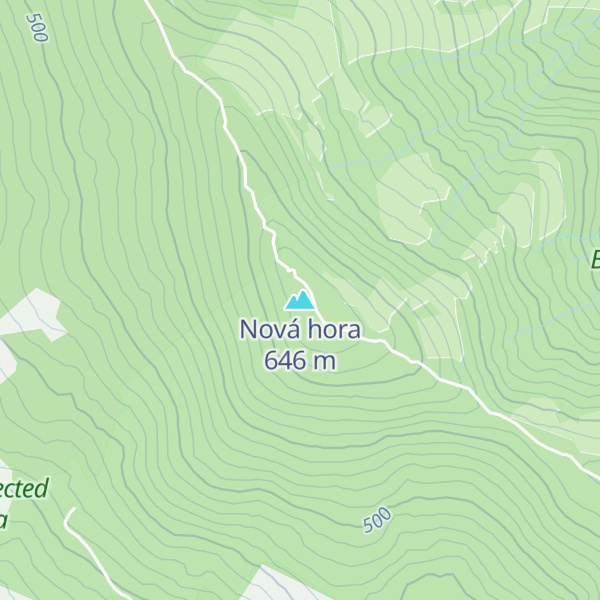 Map of Nová hora