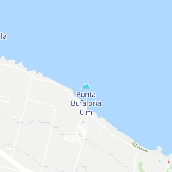 Map of Punta Bufaloria