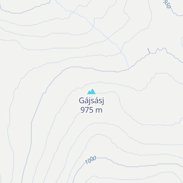 Map of Gájsásj
