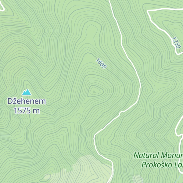 Map of Runjevica